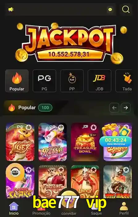 Promoções Especiais no bae777 vip App